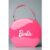 Barbie X Unique Vintage 1950s Pink Leatherette Commuter Set Circle Bag Colour: Pink