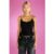 The Ragged Priest Jennifer Lace Knit Vest Top Size: 10 Colour: Black
