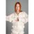 The Ragged Priest Delicate Pointelle Frill Cardigan Colour: White Size: UK 10