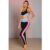 Beach Riot Colorblock Pretty Pastels Leggings as seen on Sarah Jayne Dunn Size: M Colour: Black