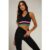 Beach Riot Elora Gym Crop Top Size: M Colour: Black
