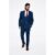 Marc Darcy Jerry Blue check Three Piece Suit