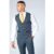 Marc Darcy Scott Blue Waistcoat