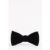 Black velvet bow tie