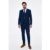 House of Cavani Seeba Navy Regular Three Piece Suit