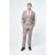 Ray – Tan Check Three Piece Suit