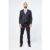 Max – Black Three Piece Suit with Contrast Buttons