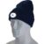 Draper Beanie Hat and USB Rechargeable LED Headlight Navy Blue One Size