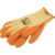 Draper Orange Heavy Duty Latex Coated Work Gloves Yellow / Orange L