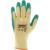 Draper Heavy Duty Latex Coated Work Gloves Green L