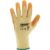 Draper Orange Heavy Duty Latex Coated Work Gloves Yellow / Orange M