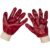 Sealey General Purpose PVC Knit Wrist Waterproof Gloves Red L Pack of 1