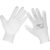 Sealey Worksafe Precision Grip Gloves White L Pack of 120