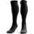 Compression Socks for Men & Women (20-30 mmHg) (Black/White, Pair)