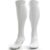 Compression Socks for Men & Women (20-30 mmHg) (Black/White, Pair)