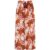 Ellana Wide Leg Floral Printed Trousers In Rust Multi