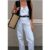 Delores Scallop Neck Cutwork Cami In White