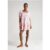 Clara Square Neck Embroidered Mini Dress In Pink