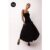 Alexa Black Puffball Dress