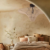Flying Saucer-Shaped LED Rattan Pendant Light