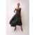 Alexa Dark Grey Puffball Dress