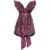 Jaime Purple Ruffle Sleeve Mini Dress