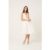 Marilyn White Cotton Halter Neck Dress