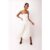 Alexa White Puffball Dress