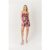 Rainbow Multi Metallic Bandeau Dress