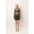 Bethan Black Rhinestone Embellished Net Mini Skirt