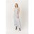 Wynter Silver Cowl Neck Midi Dress