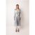 Vivienne Silver Animal Metallic Trench Coat