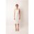 Sydney White Knit Bandeau Midi Dress