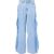 Isla Wavy-Trim Wide Leg Denim Jeans