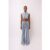 Paloma Denim Embellished Cropped Gilet