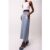Mimi Denim Metallic Maxi Skirt