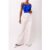 Lupe Tall Matte White Wide Leg Leather Trousers