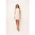 Esta White Textured Mini Dress