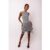 Erin Grey Ruche Mini Dress