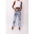 Lupe Arctic Blue Metallic Trousers
