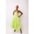 Alexa Lime Green Puffball Dress