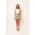 Oceane Silver Disc Mini Skirt