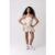 Alexa Milk Puffball Ultra Mini Dress