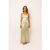 Leonie Mint Satin Maxi Dress