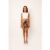 Oceane Bronze Disc Mini Skirt