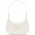 Albany White Leather Shoulder Bag