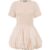 Eleanor Milk Puffball Mini Dress