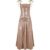 Alexa Champagne Sequin Puffball Dress