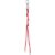 Red Braided Rope Pendant
