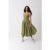 Cher Alexa Green Check Puffball Dress